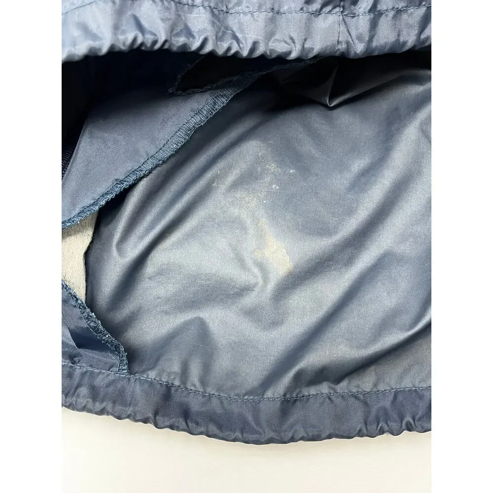 Lands' End Men's Navy Lightweight Windbreaker size L 42-44 Pre-Owned some marks